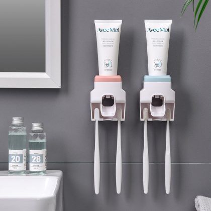 Creative Wall Mount Automatic Toothbrush Holder